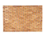 Andrea House - Πατάκι Μπάνιου Bamboo 60x40x0,5 cm