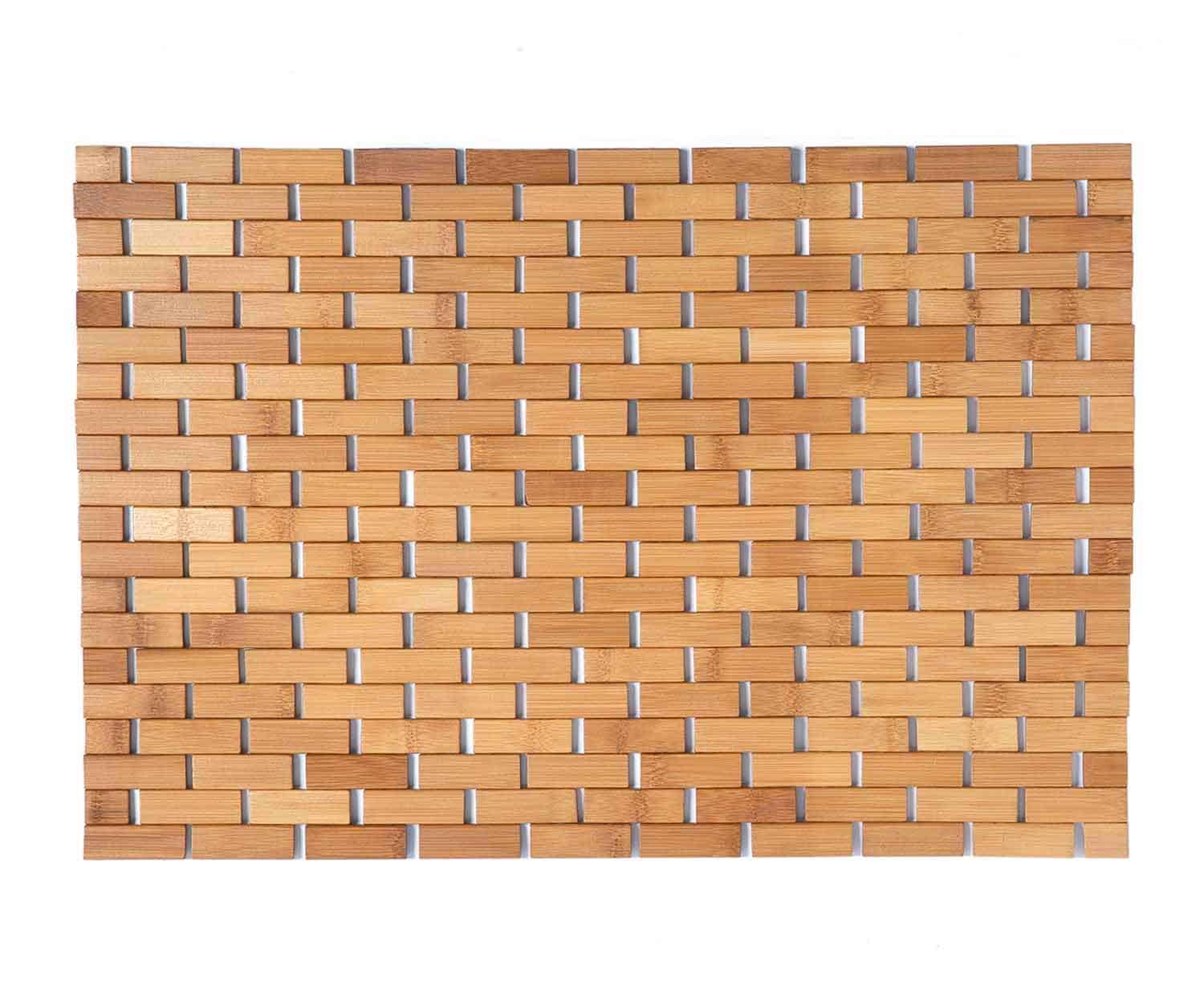 andrea-house-pataki-mpanioy-bamboo-60-x-40-x-0-5cm-2 Andrea House - Πατάκι Μπάνιου Bamboo 60x40x0,5 cm - Image 1
