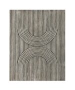 Brookpace Lascelles - Art Print Abstract Cedar Grooves II Με Ξύλινη Κορνίζα - Image 2