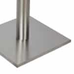 ΒΑΣΗ ΤΡΑΠΕΖΙΟΥ INOX HM421 ΜΕ ΡΕΓΟΥΛΑΤΟΡΟΥΣ 40x40x72Y εκ. - Image 5