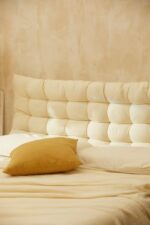 Calma House - Μαξιλάρα Για Κεφαλάρι Κρεβατιού Gavema Beige 150x60cm