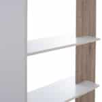 ΒΙΒΛΙΟΘΗΚΗ HARVEY HM8770 80X23X141 ΛΕΥΚΟ - Image 4