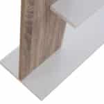 ΒΙΒΛΙΟΘΗΚΗ HARVEY HM8770 80X23X141 ΛΕΥΚΟ - Image 8