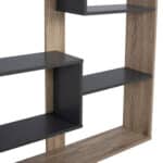 ΒΙΒΛΙΟΘΗΚΗ MARCELINE HM8772.02 100Χ21Χ124,5 ΓΚΡΙ - Image 6