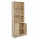 ΒΙΒΛΙΟΘΗΚΗ ΜΕΛΑΜΙΝΗΣ ENSLEY HM2027.02 SONAMA 60X30X180 εκ. - Image 4
