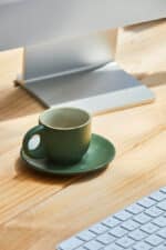 Calma House - Σετ 2 Κεραμικά Φλιτζανάκια Matcha Green - Image 3