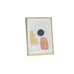 Andrea House - Μεταλλική Κορνίζα 21x30cm Golden Aluminium