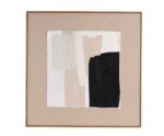 Andrea House - Χειροποίητος Πίνακας Ζωγραφικής Gaia Modern Abstract 80x80cm
