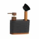 Andrea House - Αντλία Για Σαπούνι Κουζίνας Black Resin Acacia