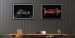 Brookpace Lascelles - Art Print Ferrari Alfa Tipo B P3 Με Κορνίζα Black Box - Image 3