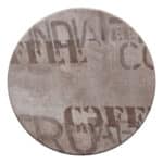 ΕΠΙΦΑΝΕΙΑ ΤΡΑΠΕΖΙΟΥ 710 WERZALIT Φ70  ΣΕ COFFEE BROWN ΧΡΩΜΑ HM5228.06