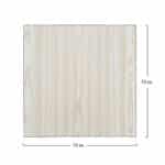ΕΠΙΦΑΝΕΙΑ ΤΡΑΠΕΖΙΟΥ ΑΠΟ MDF 70Χ70 εκ. HM8438.03 ΔΡΥΣ ΜΑΥΡΟ - Image 2