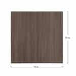ΕΠΙΦΑΝΕΙΑ ΤΡΑΠΕΖΙΟΥ ΑΠΟ MDF 70Χ70 εκ. HM8438.01 ΣΤΑΧΤΙ ΜΑΥΡΟ - Image 2