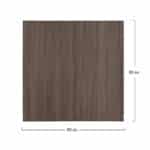 ΕΠΙΦΑΝΕΙΑ ΤΡΑΠΕΖΙΟΥ ΑΠΟ MDF 80Χ80 εκ. HM8439.01 ΣΤΑΧΤΙ ΜΑΥΡΟ - Image 2