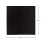 ΕΠΙΦΑΝΕΙΑ ΤΡΑΠΕΖΙΟΥ ΑΠΟ MDF 80Χ80 εκ. ΜΑΥΡΗ HM8439.02 - Image 2