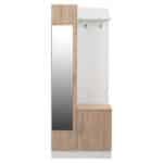 ΕΠΙΠΛΟ ΕΙΣΟΔΟΥ ΜΕ ΚΑΘΡΕΠΤΗ JANICE HM2264 SONAMA ΛΕΥΚΟ 70x37x181 εκ. - Image 4