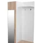 ΕΠΙΠΛΟ ΕΙΣΟΔΟΥ ΜΕ ΚΑΘΡΕΠΤΗ JANICE HM2264 SONAMA ΛΕΥΚΟ 70x37x181 εκ. - Image 5