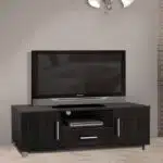 ΕΠΙΠΛΟ ΤΗΛΕΟΡΑΣΗΣ MACIE ΜΕΛΑΜΙΝΗΣ HM2203.01 ZEBRANO 120x40x39Y εκ.