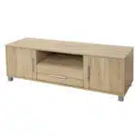 ΕΠΙΠΛΟ ΤΗΛΕΟΡΑΣΗΣ ΜΕΛΑΜΙΝΗΣ MACIE HM2203.02 SONAMA 120x40x39Υ εκ. - Image 4