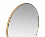 Andrea House - Καθρεφτης Τοίχου Gold Metal Ø70X3cm - Image 2