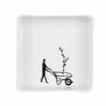 Raeder - Πορσελάνινο Πιατάκι Flower Wheelbarrow