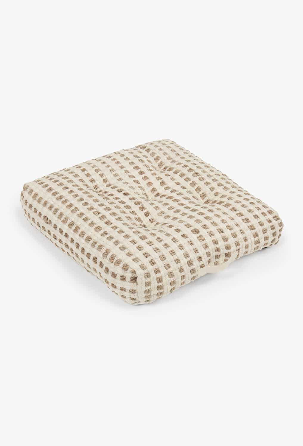 floor-cushion-fiesta-ecru-3 Calma House - Μαξιλάρα Δαπέδου Fiesta Ecru 60x60cm - Image 1