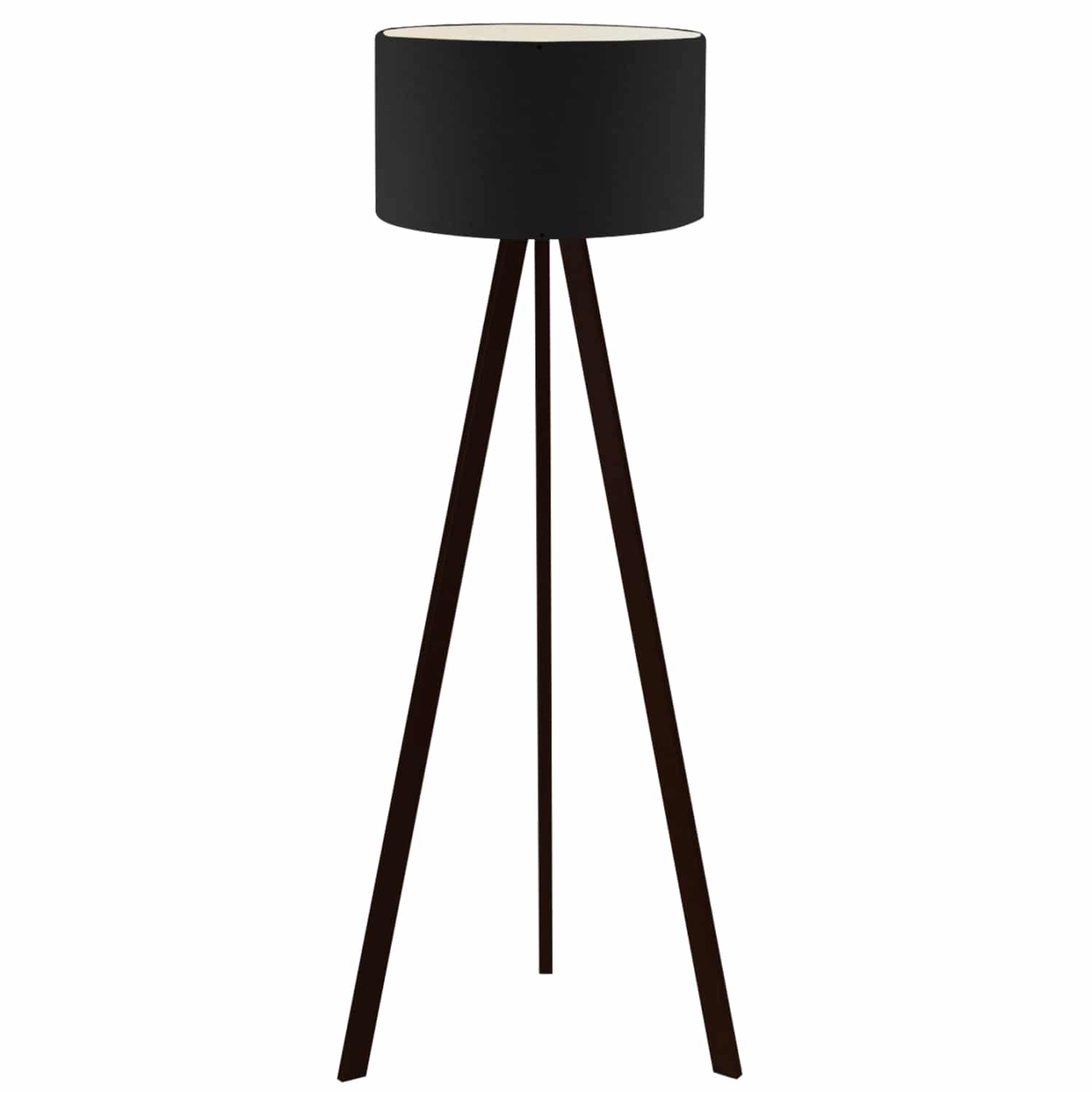 fotistiko-dapedoy-fb9757805-f38x140-ek ΦΩΤΙΣΤΙΚΟ ΔΑΠΕΔΟΥ ΞΥΛΙΝΟ CRUZ ΜΑΥΡΟ HM7578.05 Φ38x140 εκ. - Image 1