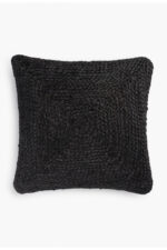Calma House - Μαξιλοθήκη Ural Balck 45x45cm