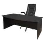 ΓΡΑΦΕΙΟ ΕΠΑΓΓΕΛΜΑΤΙΚΟ 180x93.5x74.6 CAITLYN HM2017.02 WENGE - Image 2