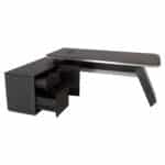 ΓΡΑΦΕΙΟ ΕΠΑΓΓΕΛΜΑΤΙΚΟ ΑΡΙΣΤΕΡΗ ΓΩΝΙΑ ROSEWOOD HM2083L 220X180X76Υεκ. - Image 3