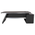 ΓΡΑΦΕΙΟ ΕΠΑΓΓΕΛΜΑΤΙΚΟ ΑΡΙΣΤΕΡΗ ΓΩΝΙΑ ROSEWOOD HM2083L 220X180X76Υεκ. - Image 5