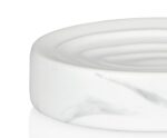 Andrea House - Κεραμική Βάση Για Σαπούνι White Marble Effect - Image 2