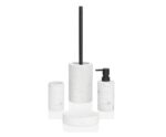 Andrea House - Κεραμική Βάση Για Σαπούνι White Marble Effect - Image 3