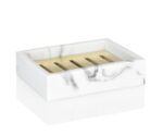 Andrea House - Βάση Για Σαπούνι White Modern Marble Effect