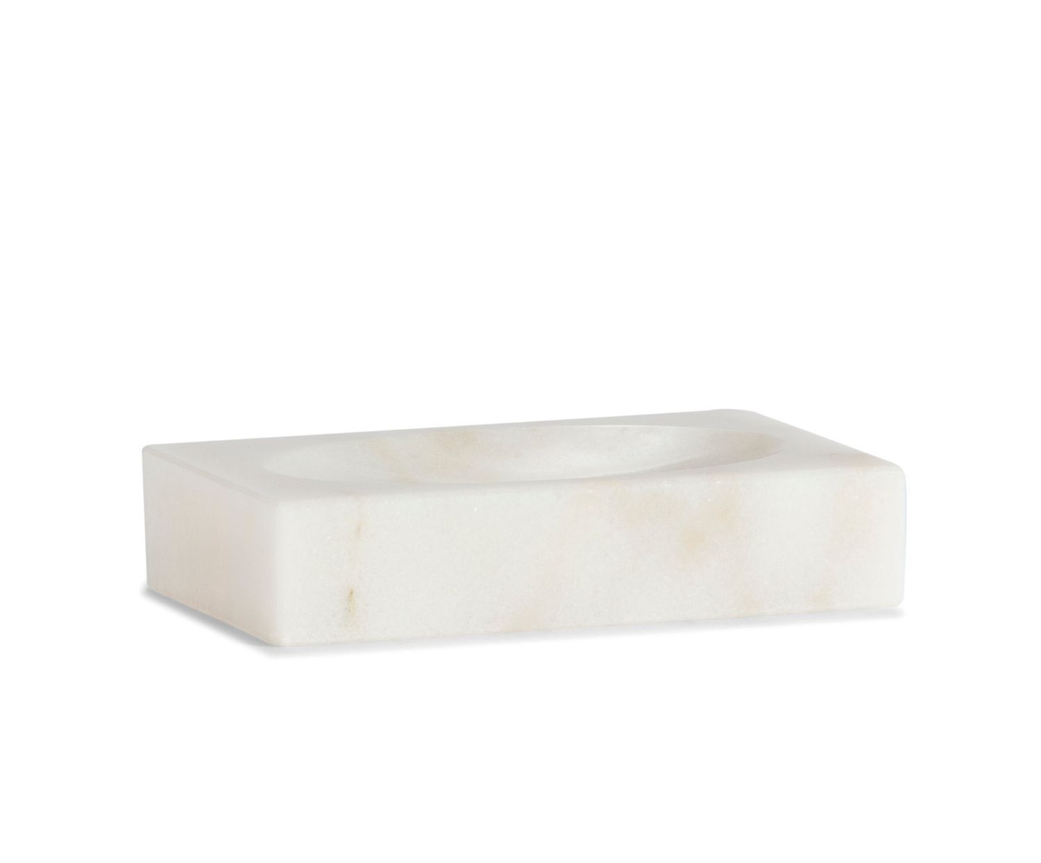 jabonera-cuarto-de-bano-marmol-moderno-blanco Andrea House - Μαρμάρινη Βάση Για Σαπούνι White Marble - Image 1