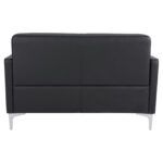 ΚΑΝΑΠΕΣ 2ΘΕΣΙΟΣ NELLIE HM3159.21 ΜΕ ΜΑΥΡΟ PU 113x71x71Υ εκ. - Image 4