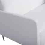 ΚΑΝΑΠΕΣ 2ΘΕΣΙΟΣ NELLIE HM3159.22 ΜΕ ΛΕΥΚΟ PU 113x71x71Υ εκ. - Image 7