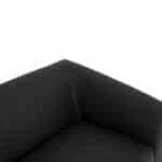 ΚΑΝΑΠΕΣ 3ΘΕΣΙΟΣ KIANA HM3122.31 ΜΕ ΜΑΥΡΟ PU 180x75x71 εκ. - Image 4