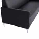 ΚΑΝΑΠΕΣ 3ΘΕΣΙΟΣ NELLIE HM3159.31 ΜΕ ΜΑΥΡΟ PU 163x71x71Υ εκ. - Image 5