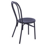 ΚΑΡΕΚΛΑ ΑΛΟΥΜΙΝΙΟΥ CONRAD ΤΥΠΟΥ ΒΙΕΝΝΗΣ ΜΑΥΡΟ RUSTY HM5557.01 42x52x88,5 εκ. - Image 5