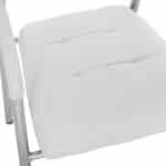 ΚΑΡΕΚΛΑ ΓΡΑΦΕΙΟΥ ΕΠΙΣΚΕΠΤΟΥ OBERON HM1018.02 ΑΣΠΡΟ PU 51x52x88Yεκ. - Image 7