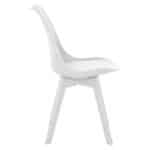 ΚΑΡΕΚΛΑ VEGAS HM0033.31 ΠΟΛΥΠΡΟΠΥΛΕΝΙΟΥ-PU- ΛΕΥΚΟ 47,5x55x82 εκ. - Image 4