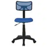 ΚΑΡΕΚΛΑ ΓΡΑΦΕΙΟΥ AKHILA HM1026.06 ΜΠΛΕ ΥΦΑΣΜΑ MESH 40,5x50,5x91,5 εκ. - Image 3