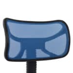ΚΑΡΕΚΛΑ ΓΡΑΦΕΙΟΥ AKHILA HM1026.06 ΜΠΛΕ ΥΦΑΣΜΑ MESH 40,5x50,5x91,5 εκ. - Image 7