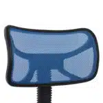 ΚΑΡΕΚΛΑ ΓΡΑΦΕΙΟΥ AKHILA HM1026.06 ΜΠΛΕ ΥΦΑΣΜΑ MESH 40,5x50,5x91,5 εκ. - Image 7