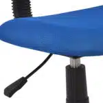 ΚΑΡΕΚΛΑ ΓΡΑΦΕΙΟΥ AKHILA HM1026.06 ΜΠΛΕ ΥΦΑΣΜΑ MESH 40,5x50,5x91,5 εκ. - Image 8
