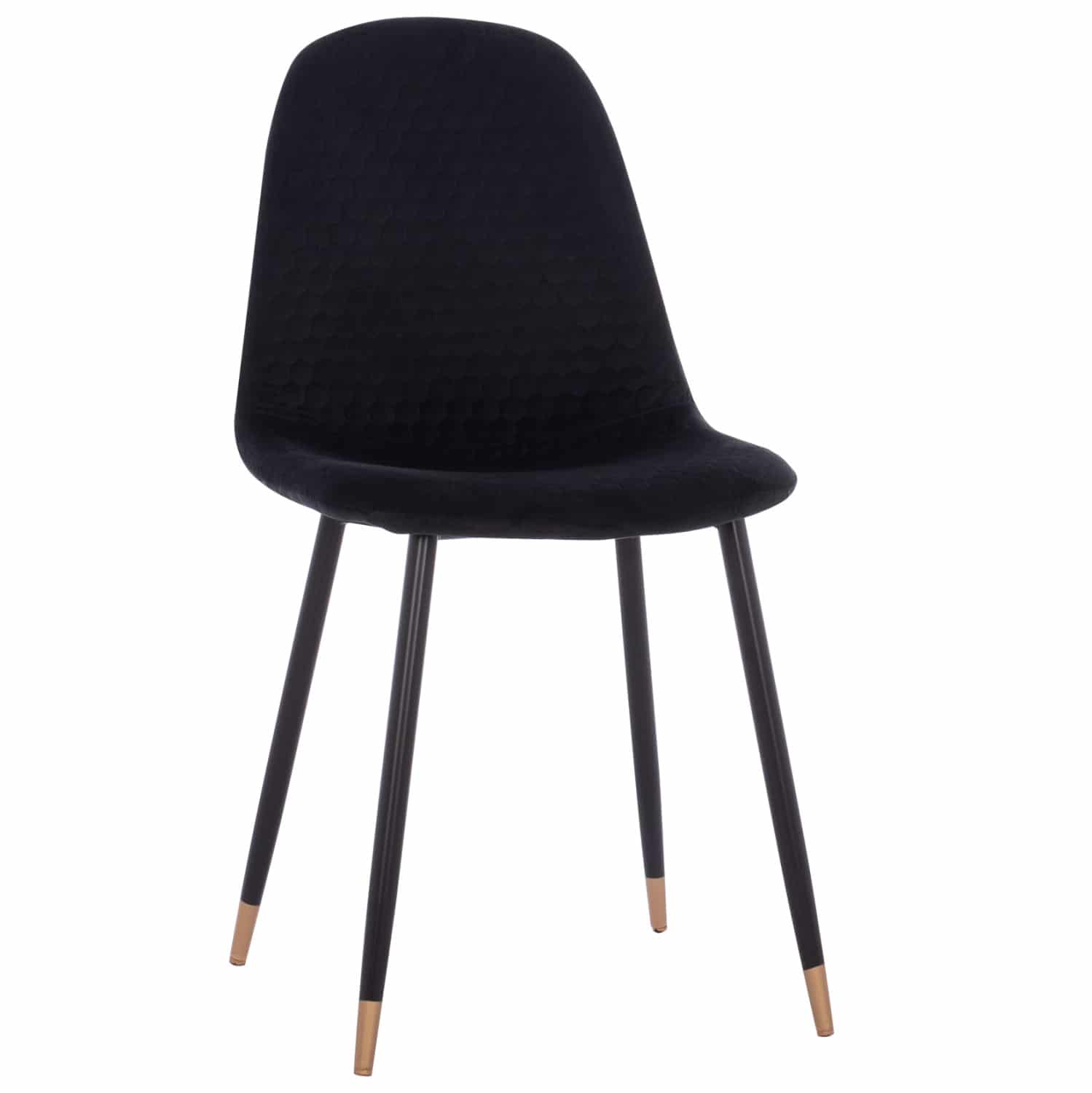 karekla-lucille-fb9855204-apo-beloydo-ma ΚΑΡΕΚΛΑ LUCILLE HM8552.04 ΑΠΟ ΒΕΛΟΥΔΟ ΜΑΥΡΟ ΜΕ ΜΕΤΑΛΛΙΚΟ ΣΚΕΛΕΤΟ 45X56X81Υ εκ. - Image 1