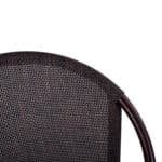 ΚΑΡΕΚΛΑ PRETORIA ΜΕΤΑΛΛΙΚΗ BAMBOO LOOK ΚΑΦΕ HM5718 54x62x89 εκ. - Image 7