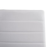 ΚΑΡΕΚΛΑ ΜΕΤΑΛΛΙΚΗ LADY HM0037.11 ΛΕΥΚΟ PU ΜΕΤΑΛΛΙΚΟ ΣΚΕΛΕΤΟ K/D 40x48x95Y εκ. - Image 8
