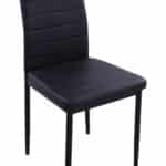 ΚΑΡΕΚΛΑ ΜΕΤΑΛΛΙΚΗ LADY HM0037.12 ΜΑΥΡΟ PU ΜΕΤΑΛΛΙΚΟ ΣΚΕΛΕΤΟ K/D 40x48x95 εκ. - Image 7